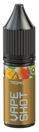 Vape Shot Tropic (Тропические фрукты) 15 мл