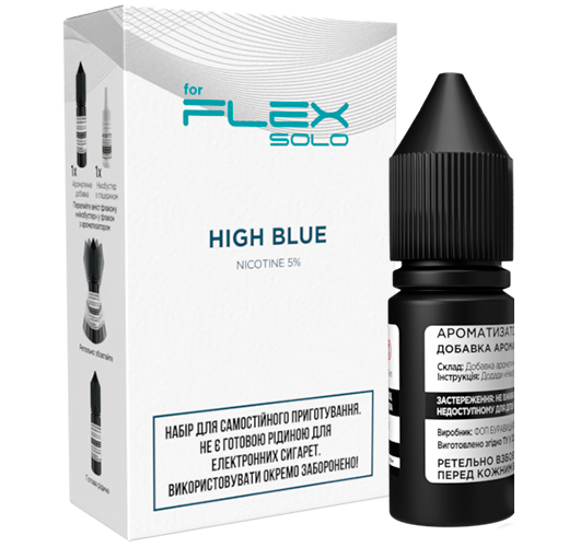 Набір FLEX High Blue (Чорниця) 10 мл, 5%