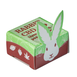 КБД конфета Rabbit клубника Vegan 8 г 50 мг CBD