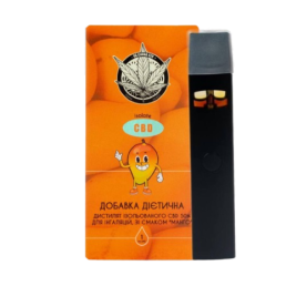 Інгалятор CBD зі смаком манго